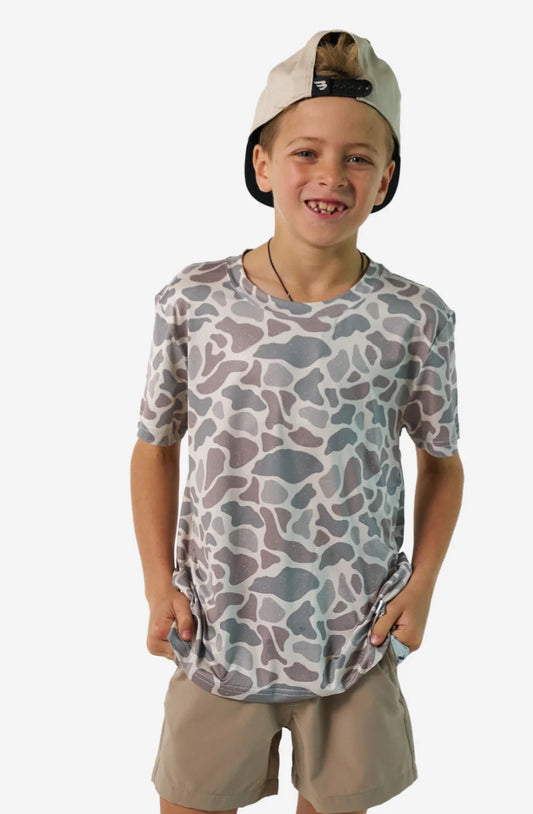 Youth Go To Tee- Deer Camo