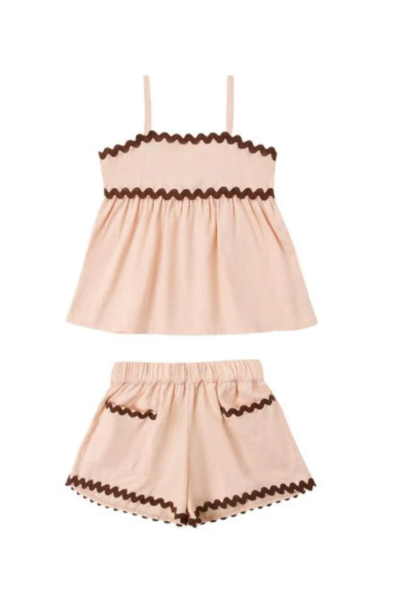 Ric Rac Set Blush
