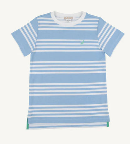 Carter Crewneck- Saddle Ridge Stripe