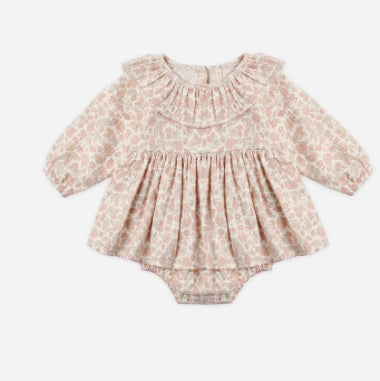 Thalia Romper- Pink Blossom