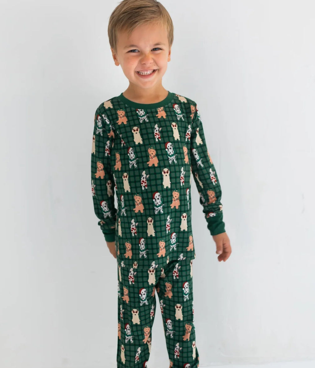 Christmas Pups Two Piece Set