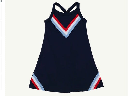 Prepletic Little Miss Tennis Dress- Nantucket