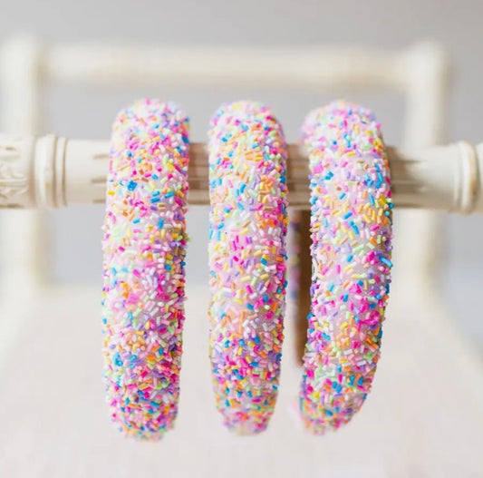 Beaded Headband-candy crush