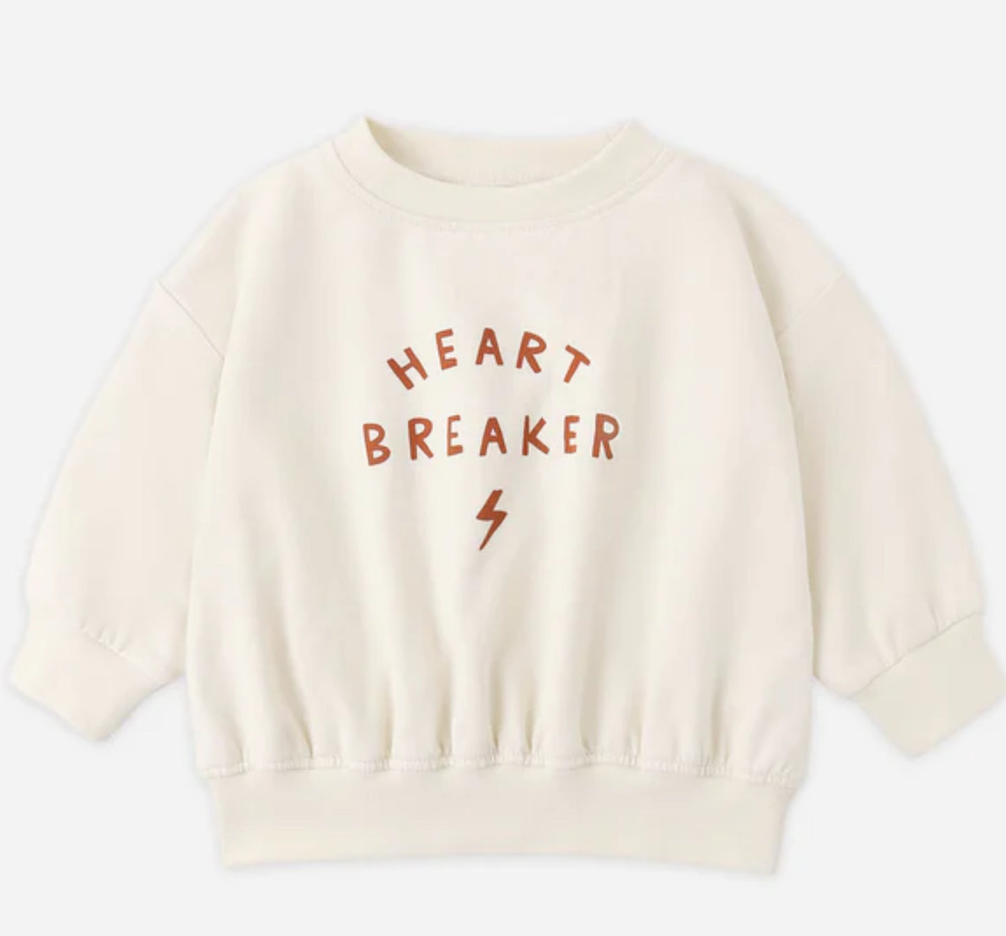 Relaxed Sweatshirt- Heart Breaker