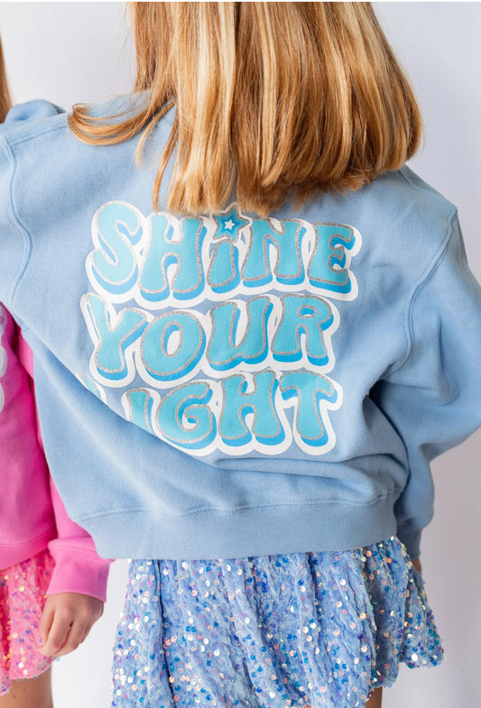 XOXO by Magpies- Shine Your Light Sweatshirt