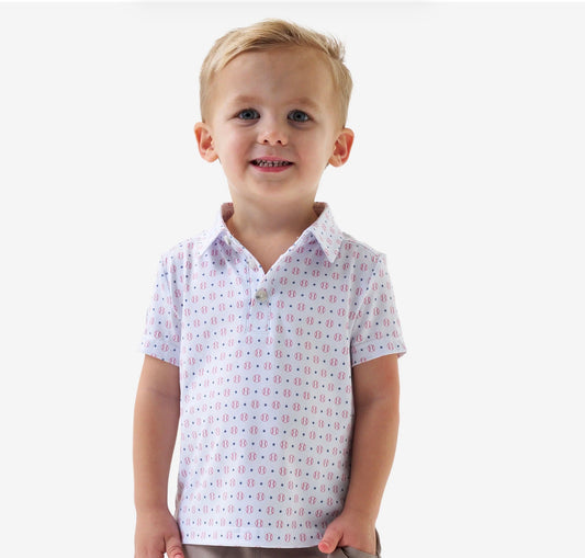 Performance Polo- Baseball