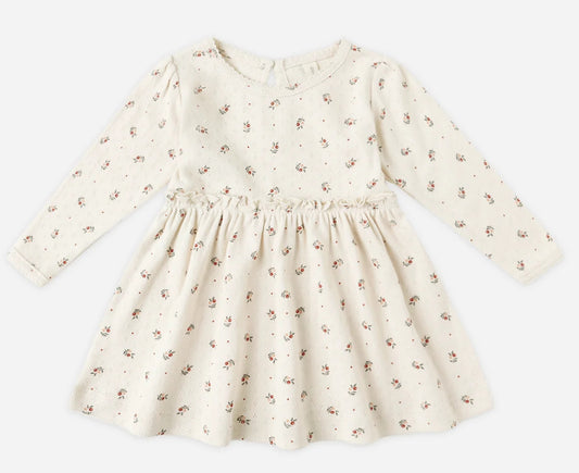 Alda Dress- Holly Berry