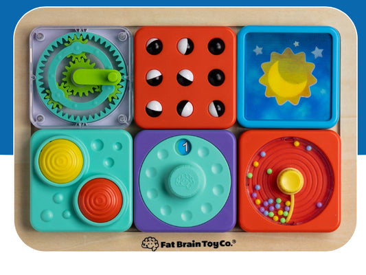 GoTab Wood Board with Two Activity Sets