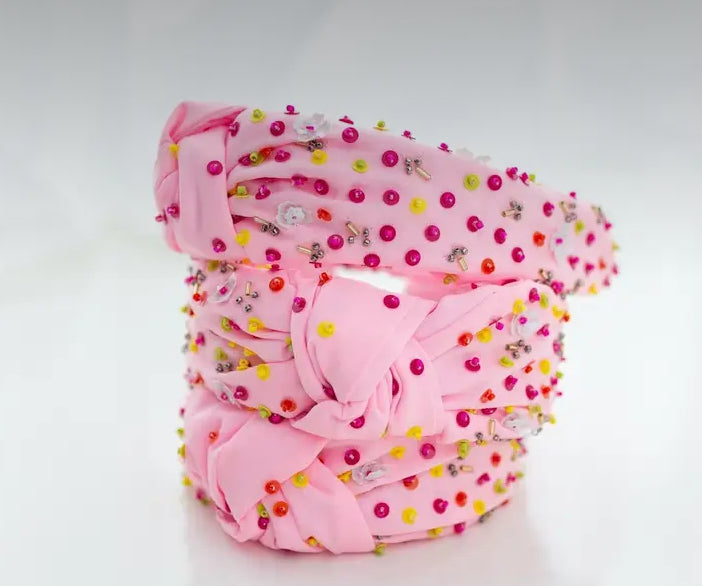 Beaded Headband- Fruit Jam