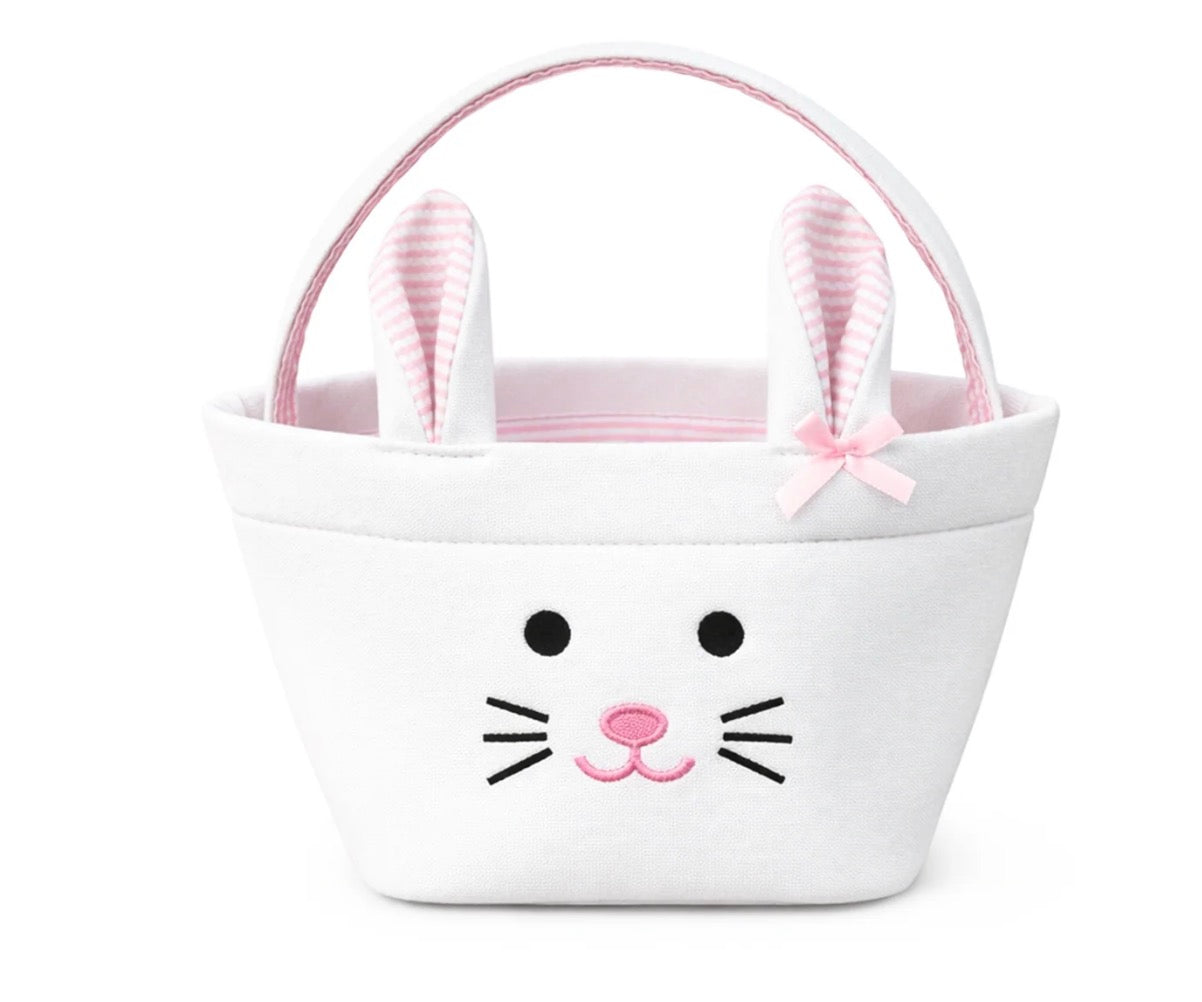 Pink Bunny Basket