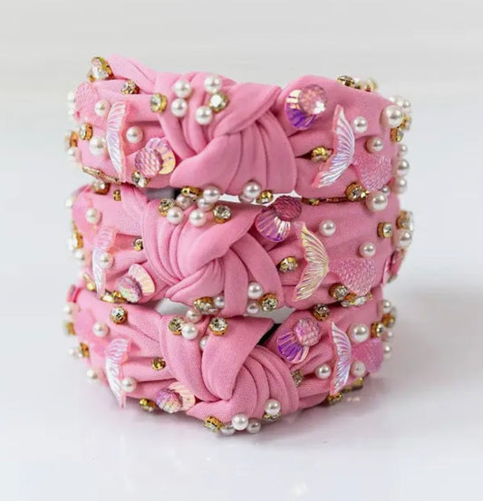 Beaded Headband-Mermaid