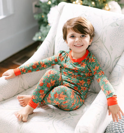 Cowboy Gingerbread PJ Set