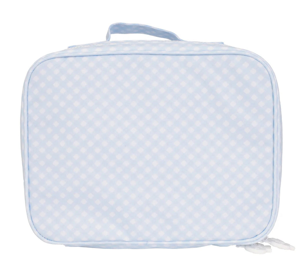 Lunch Box- Blue Gingham
