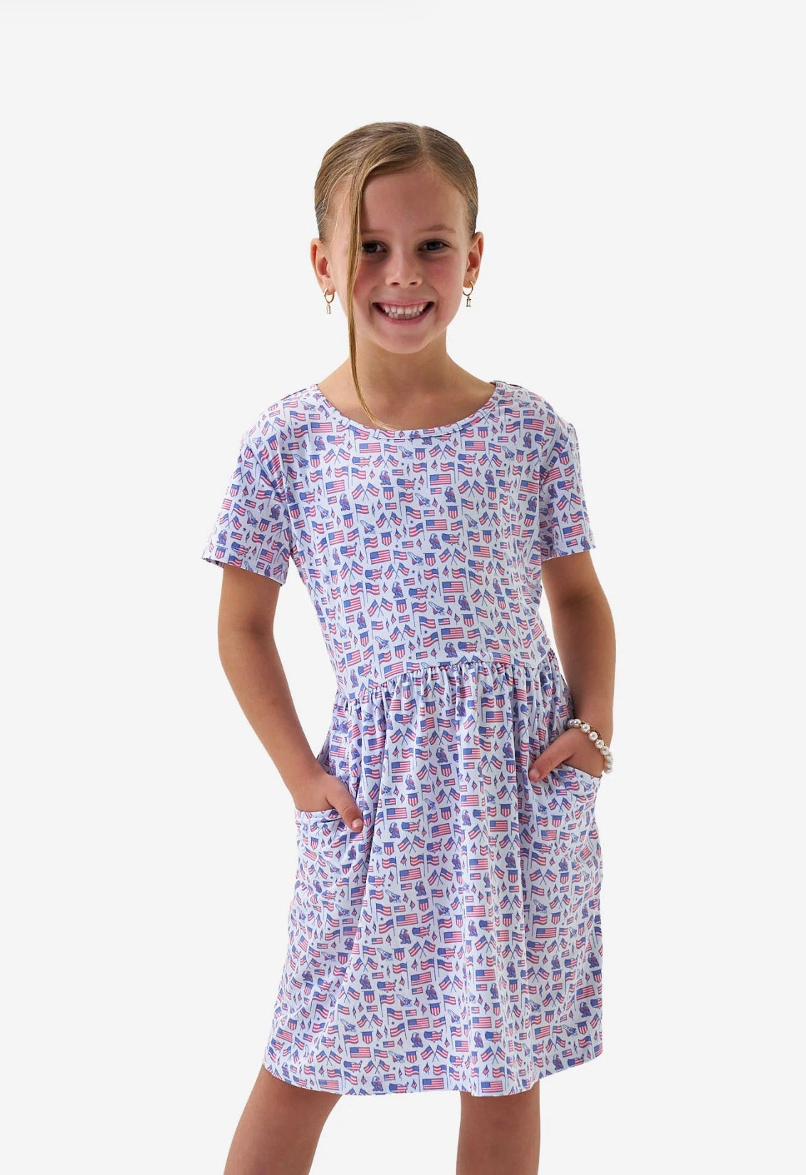 Youth Moxie Dress- Old Glory