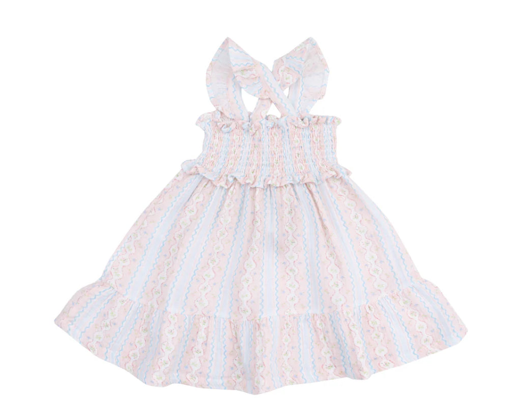 Smocked Sundress (Ogee Floral)