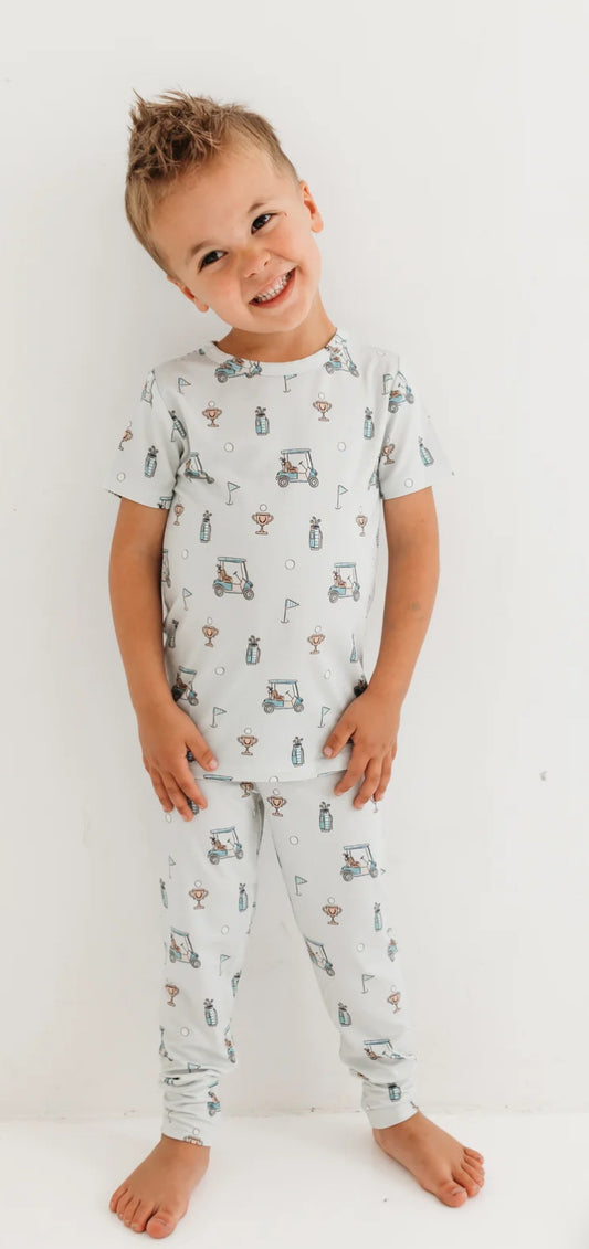 Two Piece Golf Pajama Set