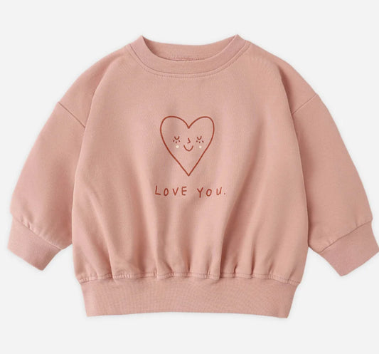 Relaxed Sweatshirt- Love
