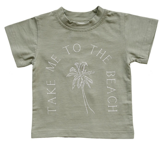 Take Me To The Beach Tee - By Mebie Baby