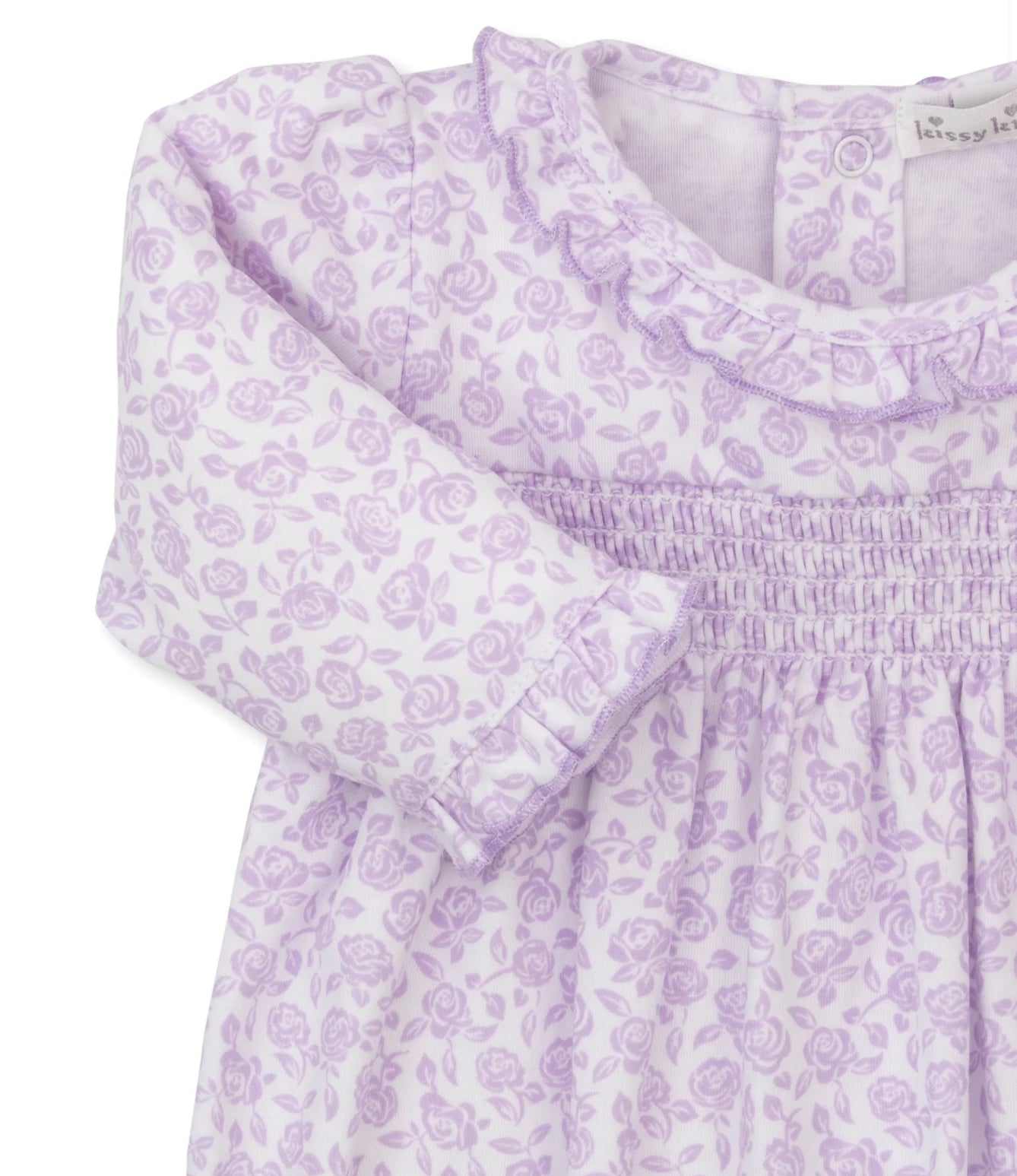 Summer Gardens Smocked Footie