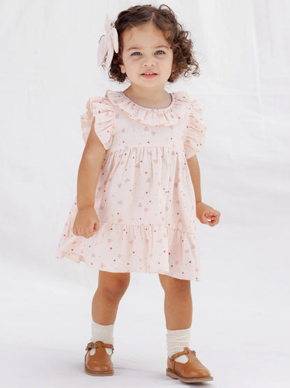 Charlotte Dress- Heart Confetti