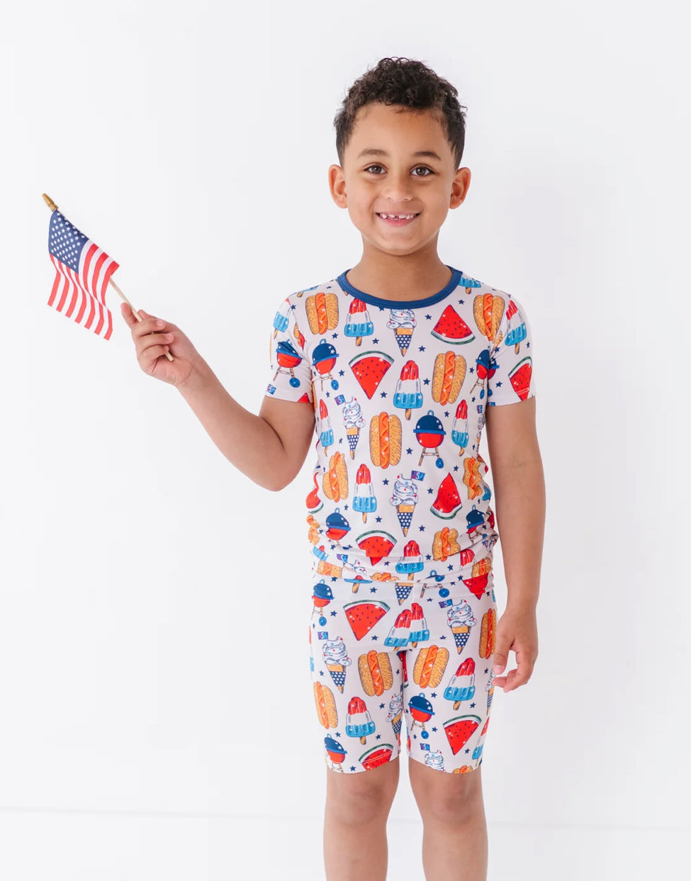 Red, White & BBQ Kids Pajama set