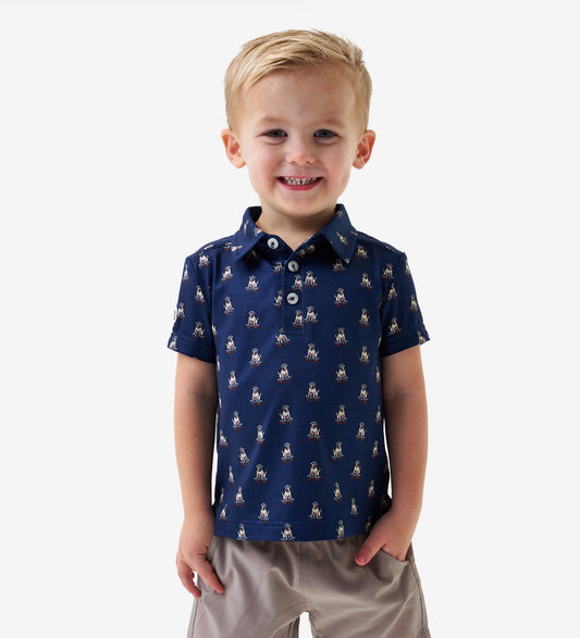 Youth Polo- Skate Dog