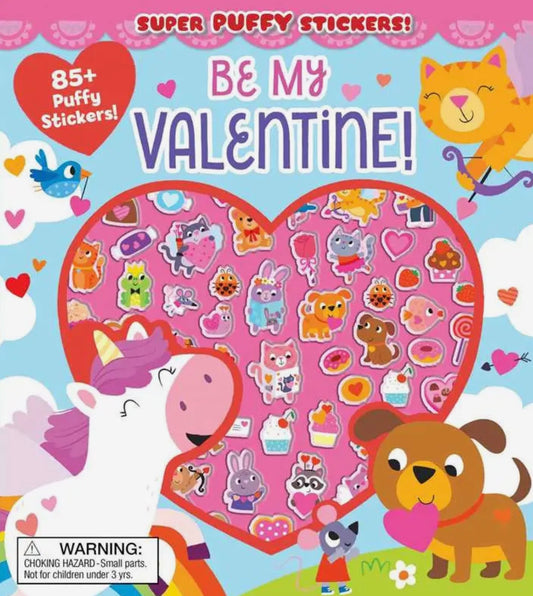 Super Puffy Stickers! Be My Valentine