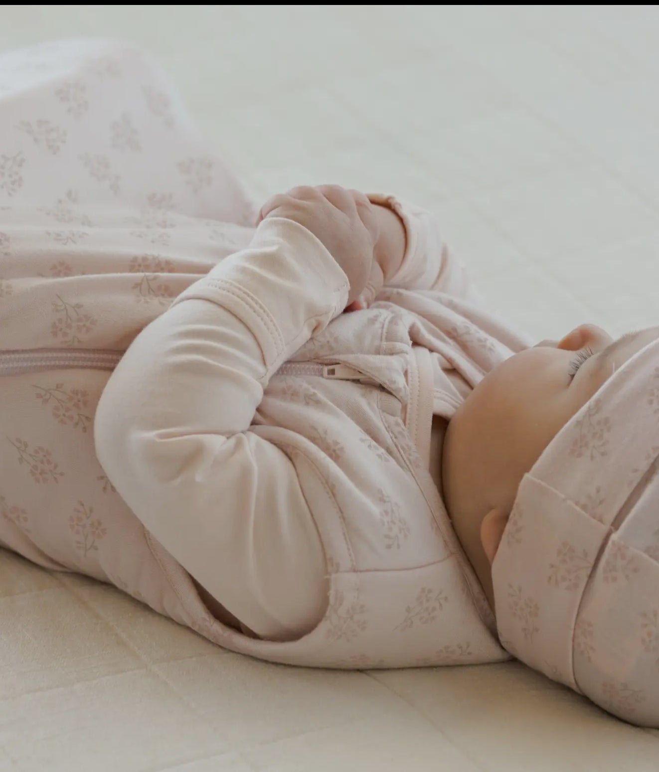 Modal Sleeping Bag- Pink Blossom