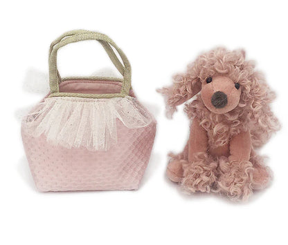 Pink Poodle in Purse
