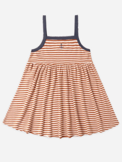 Poppy Stripe- Lea Dress