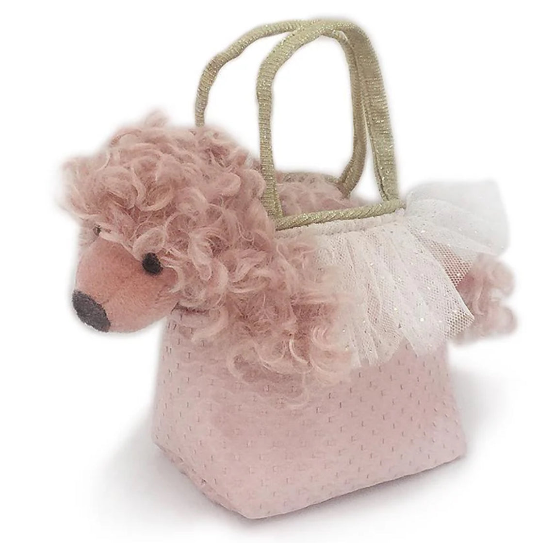 Pink Poodle in Purse