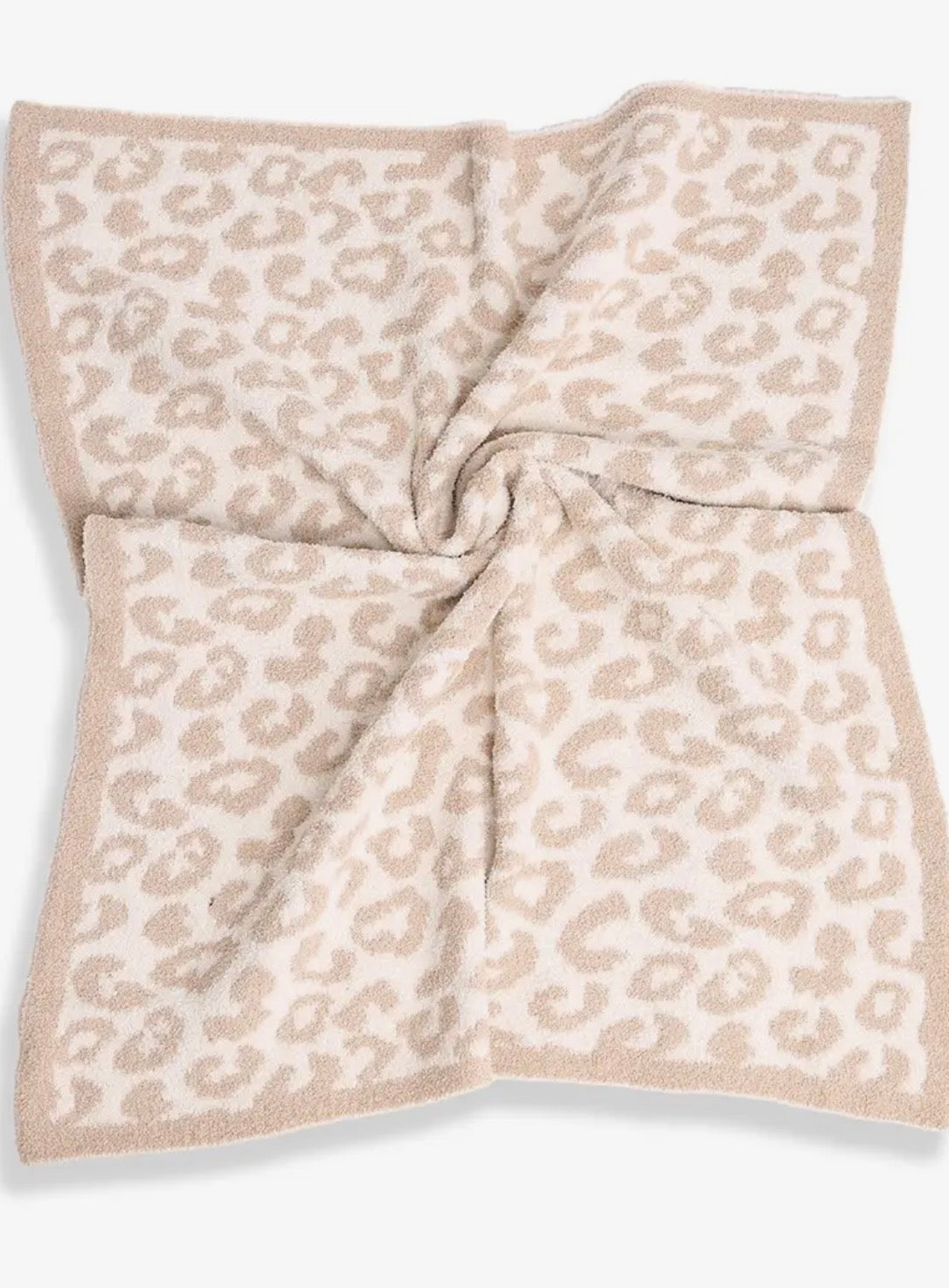 Cozy Blanket -pink leopard