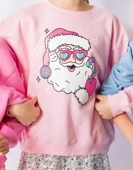 XOXO by Magpies- Disco Santa Sweatshirt
