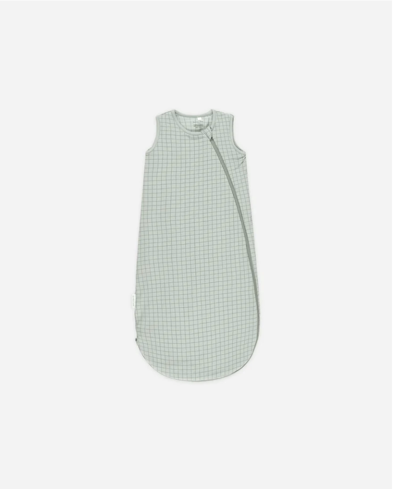 Bamboo Sleep Bag Sage Grid